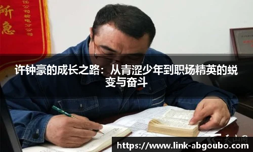许钟豪的成长之路：从青涩少年到职场精英的蜕变与奋斗